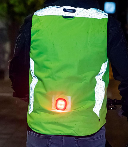 ABUS - LUMINO Night Vest gelb mit LED