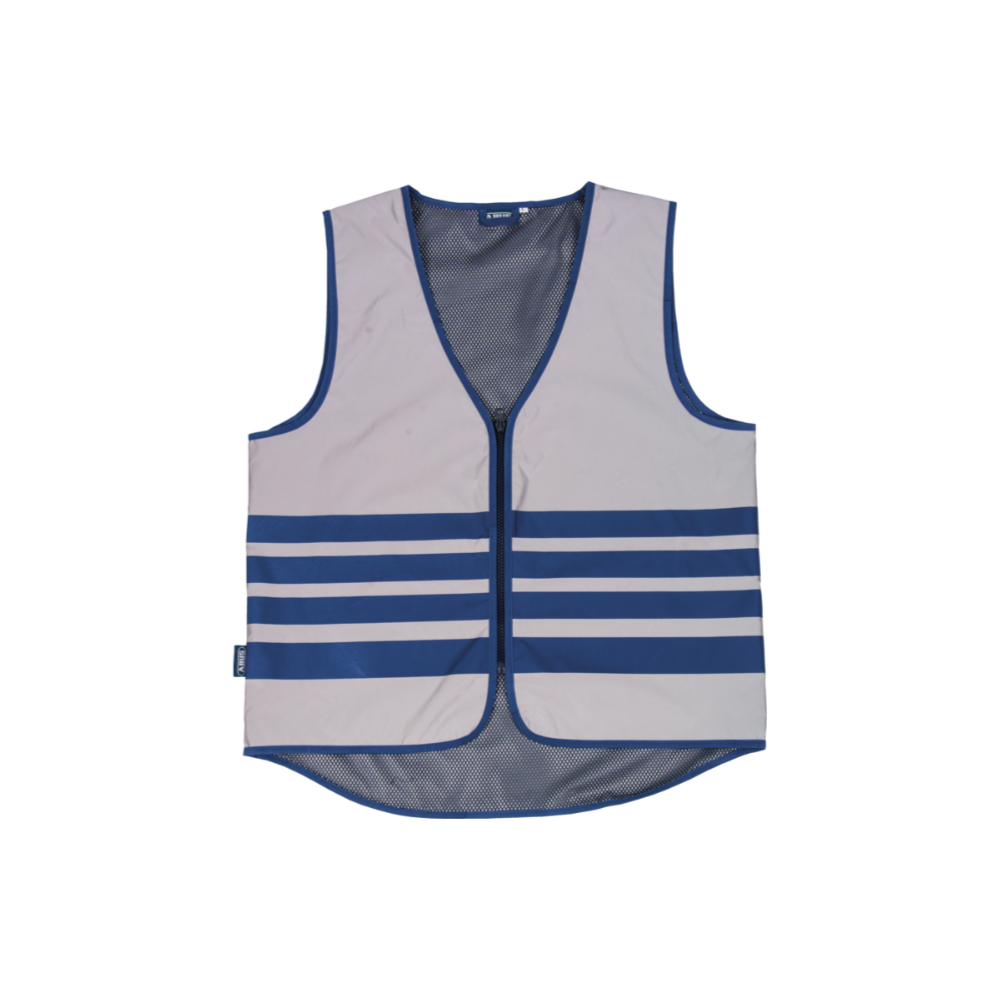 ABUS - LUMINO Urban Vest silber reflektierend